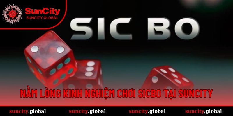 Kinh Nghiệm Chơi Sicbo Được Chuyên Gia Suncity Chia Sẻ 1 Nằm lòng kinh nghiệm chơi Sicbo tại Suncity