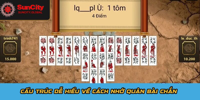Cấu trúc dễ hiểu về cách nhớ quân bài chắn 