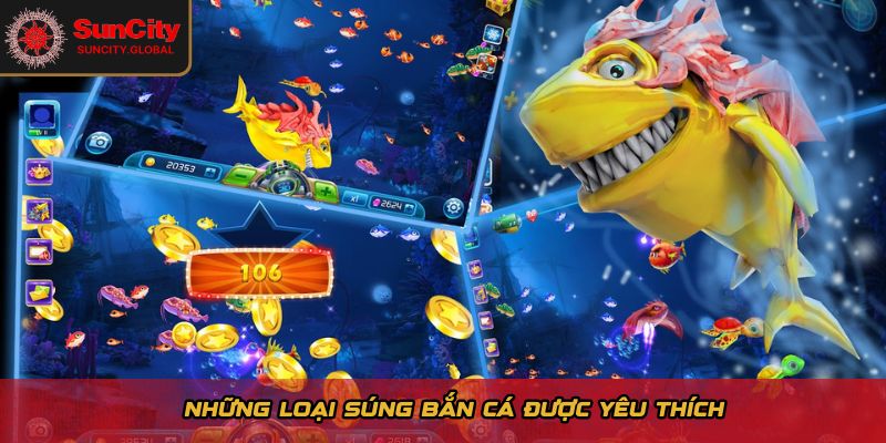 Những loại súng bắn cá được yêu thích